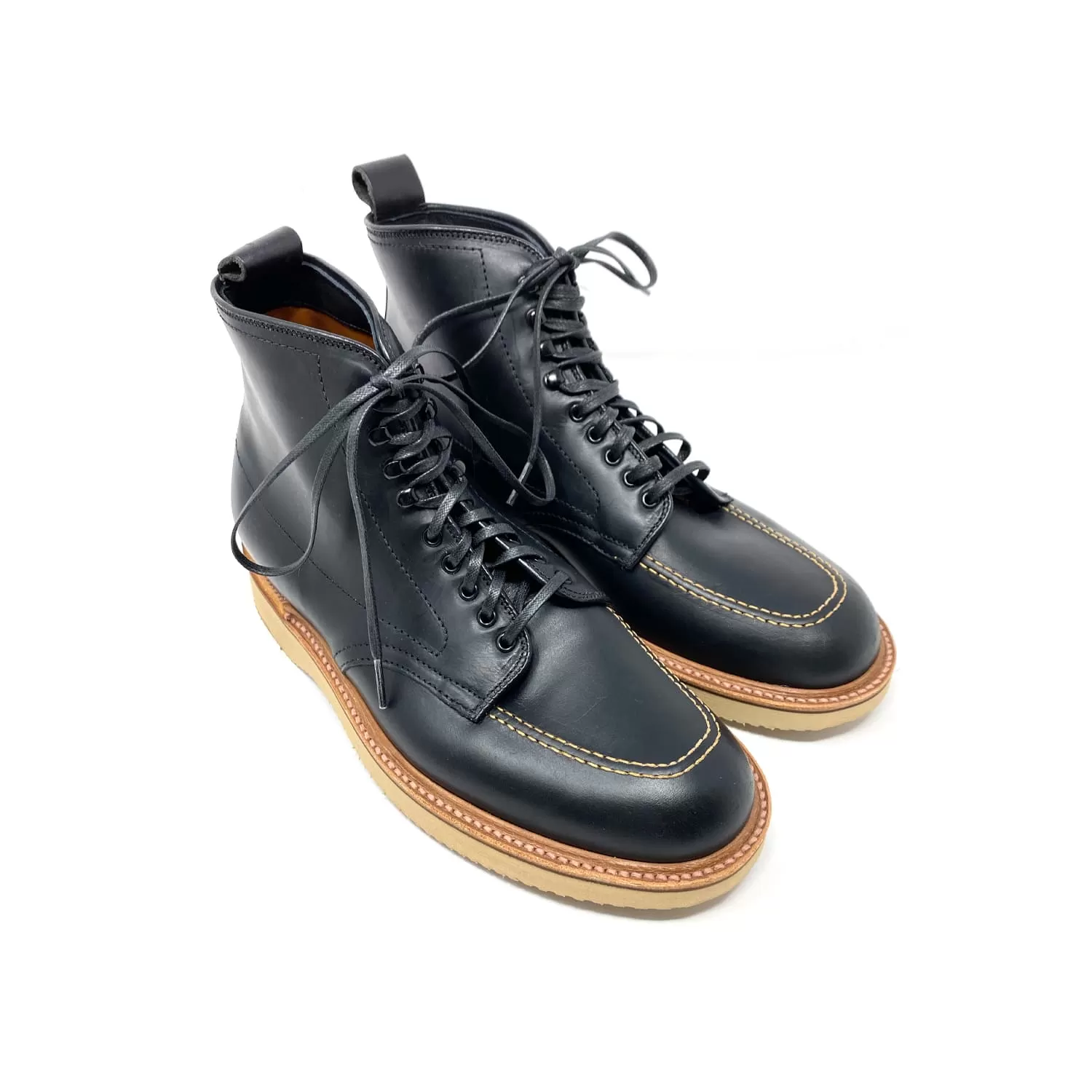 Alden x Snake Oil Provisions NoMad Indy Boot Black Chromexcel