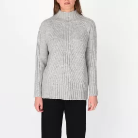 ALPACA RAY JUMPER LIGHT GREY