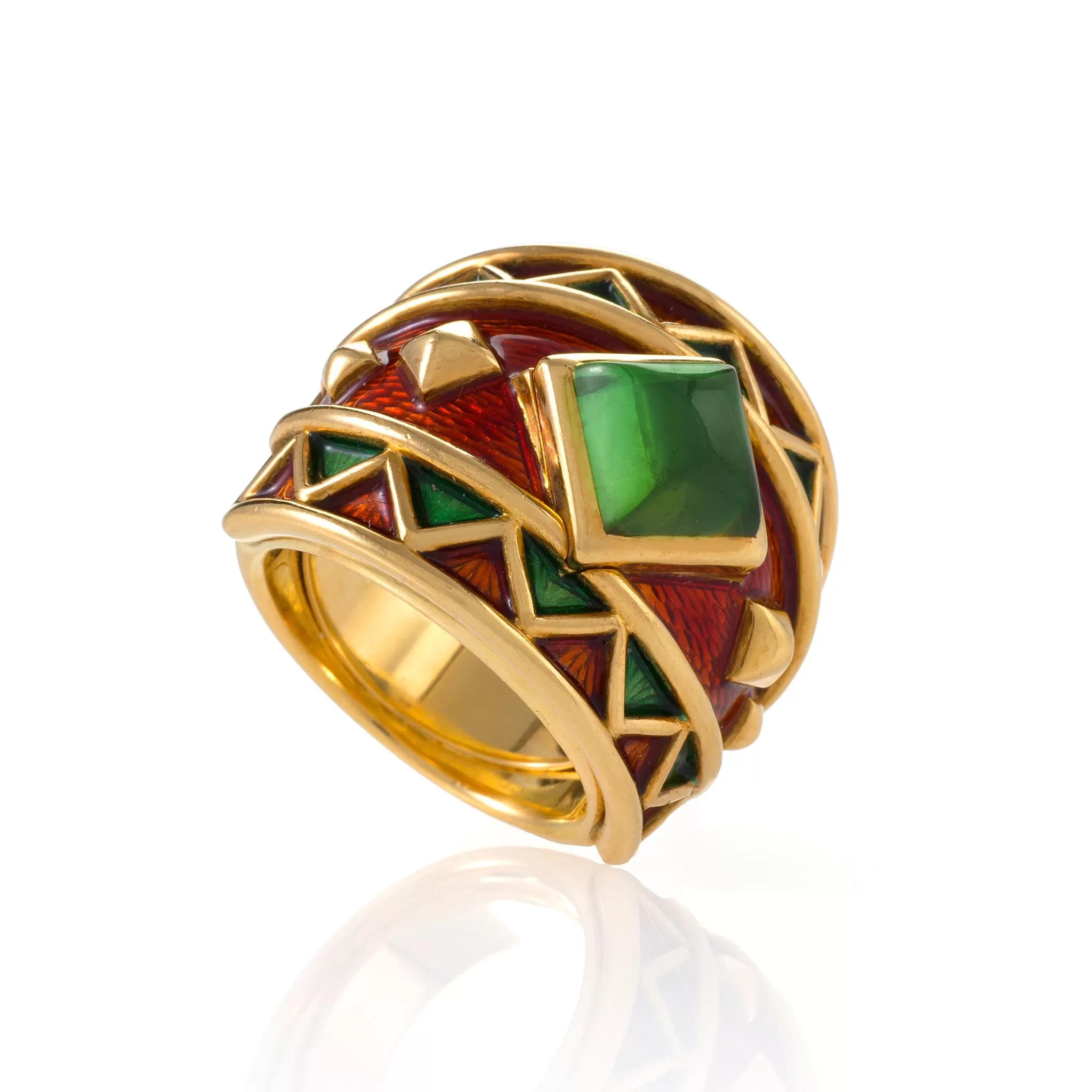 Amr Ghassan Shaker Geneve Contemporary Tourmaline Ring