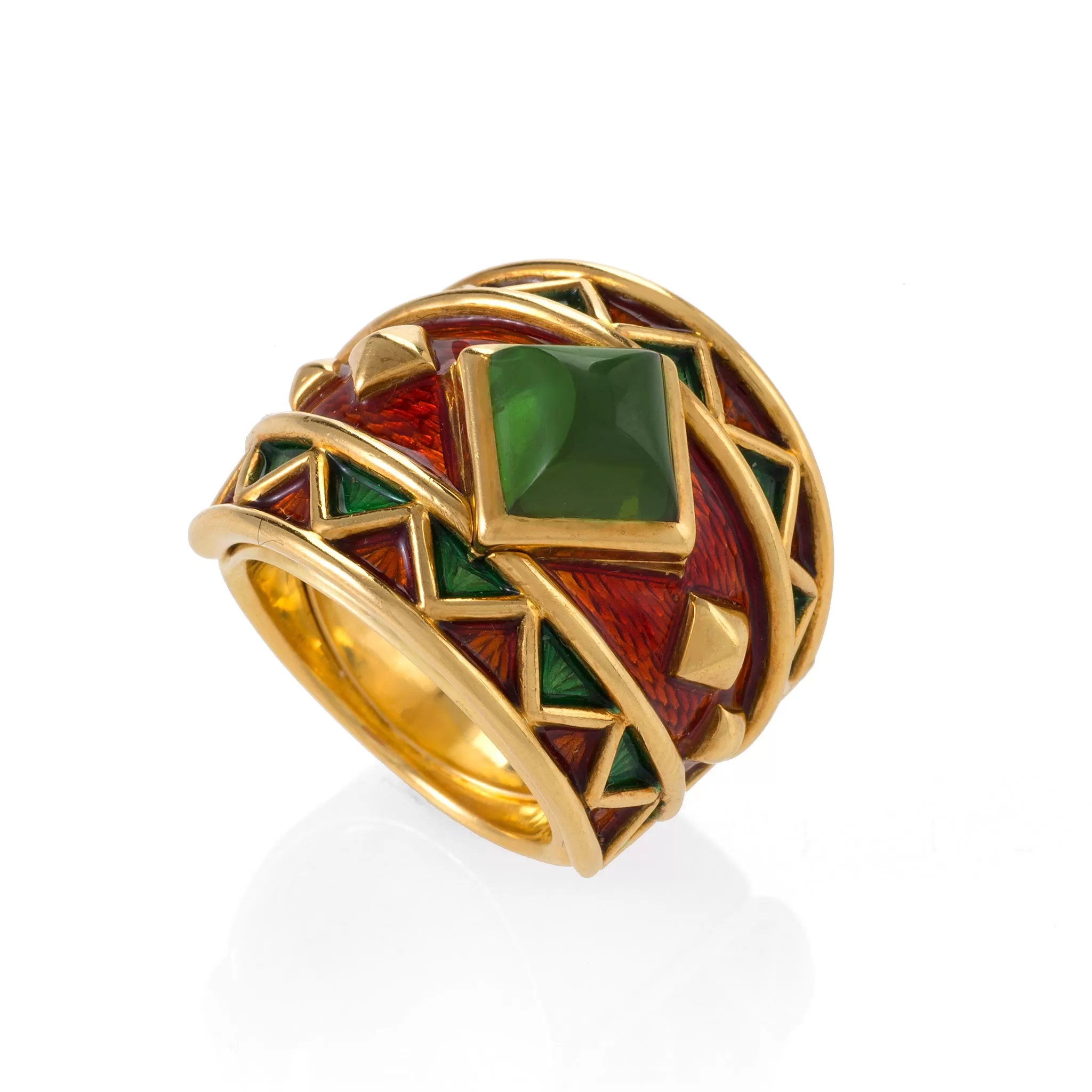 Amr Ghassan Shaker Geneve Contemporary Tourmaline Ring