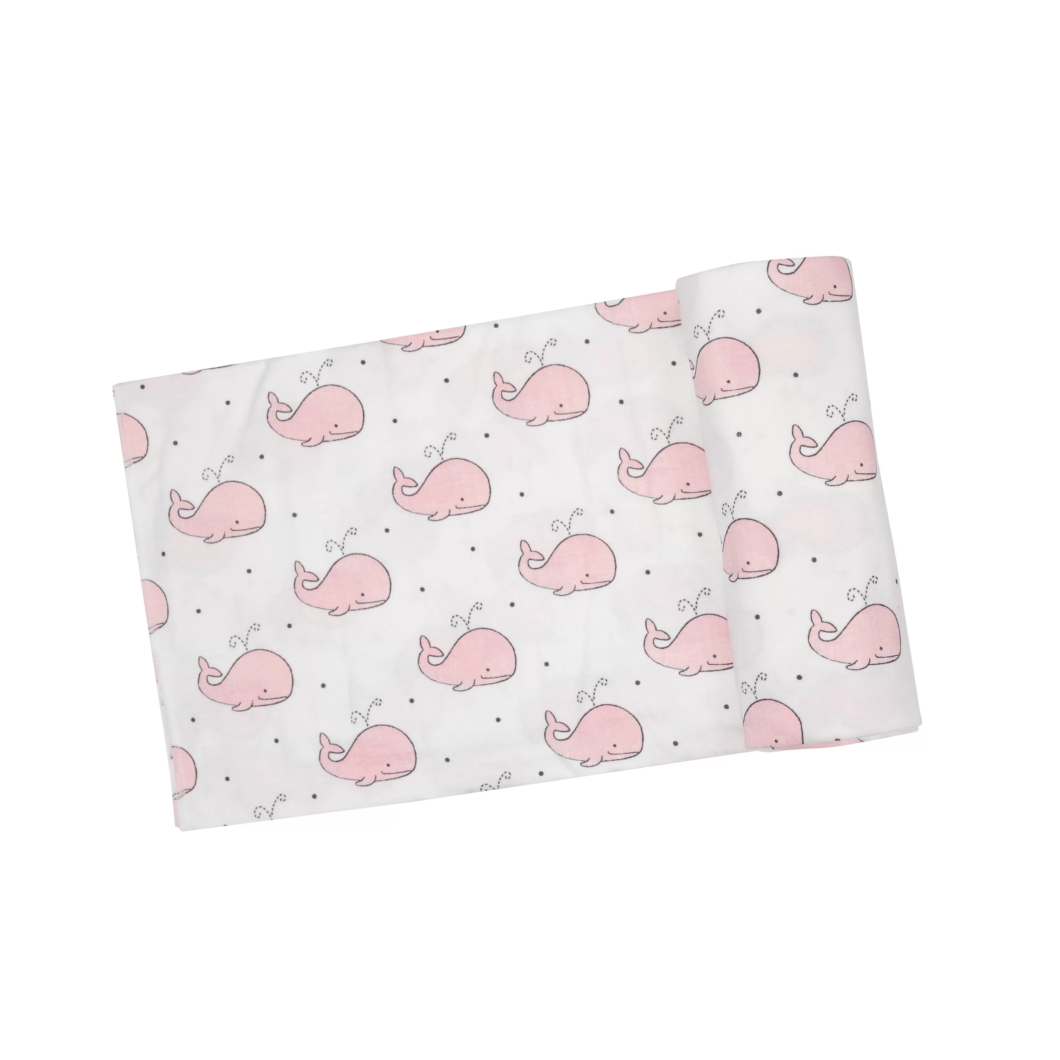 Angel Dear - Swaddle - Bubbly Whale Pink