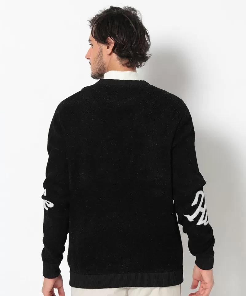 Arch Velour Sweater | MEN