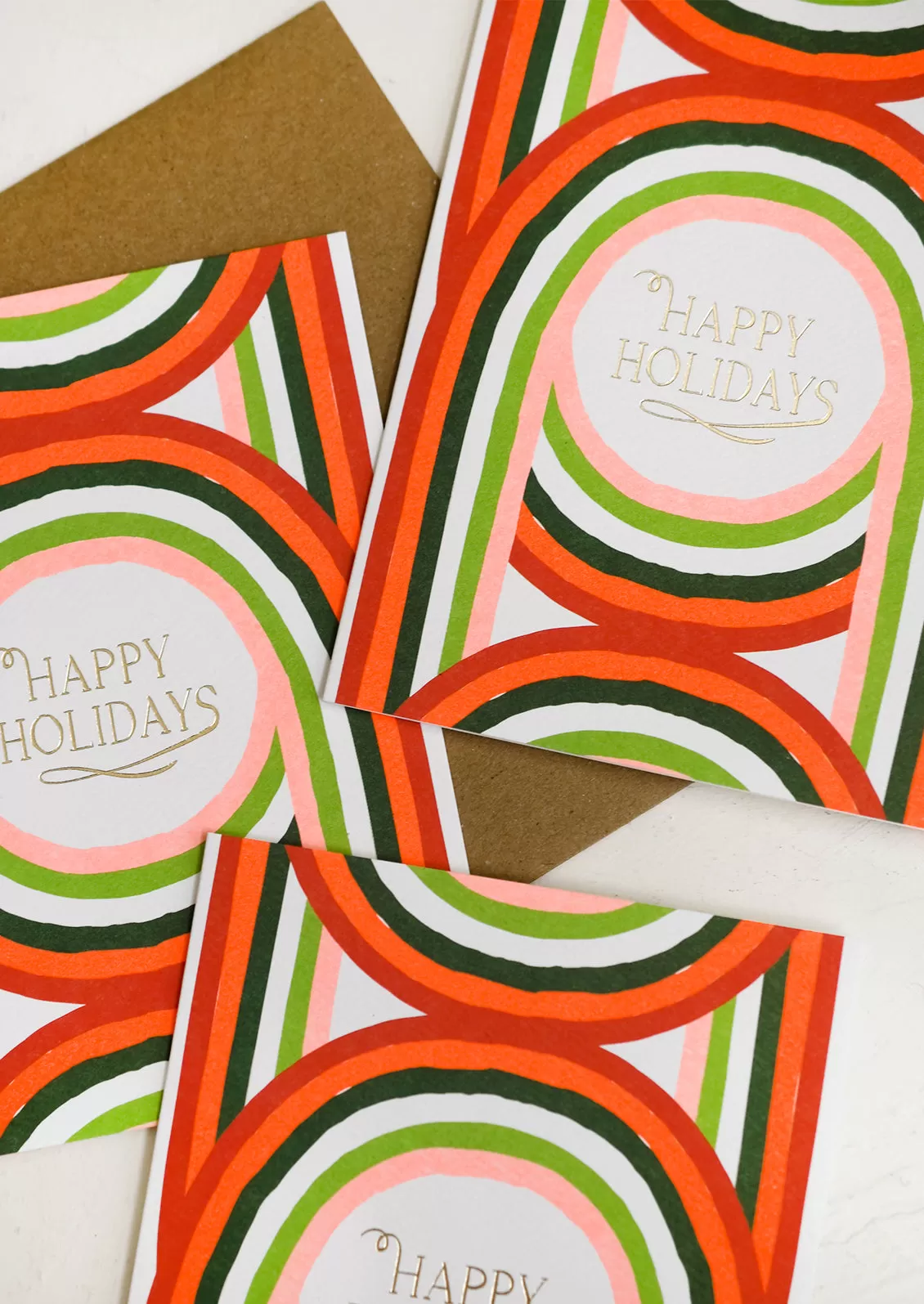 Arches Happy Holidays Card