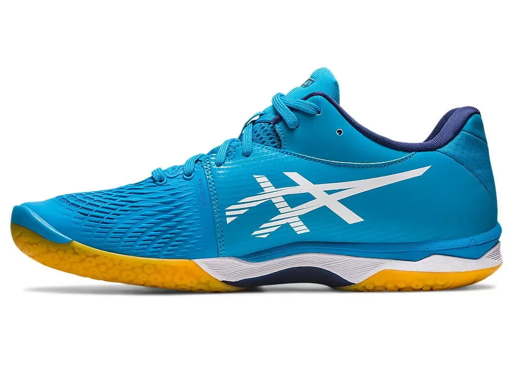 Asics Court Control FF 3 Badminton Shoe - Island Blue/White