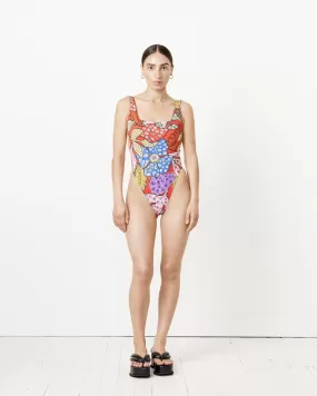 Banditta Idalia Swimsuit in Red/Multi