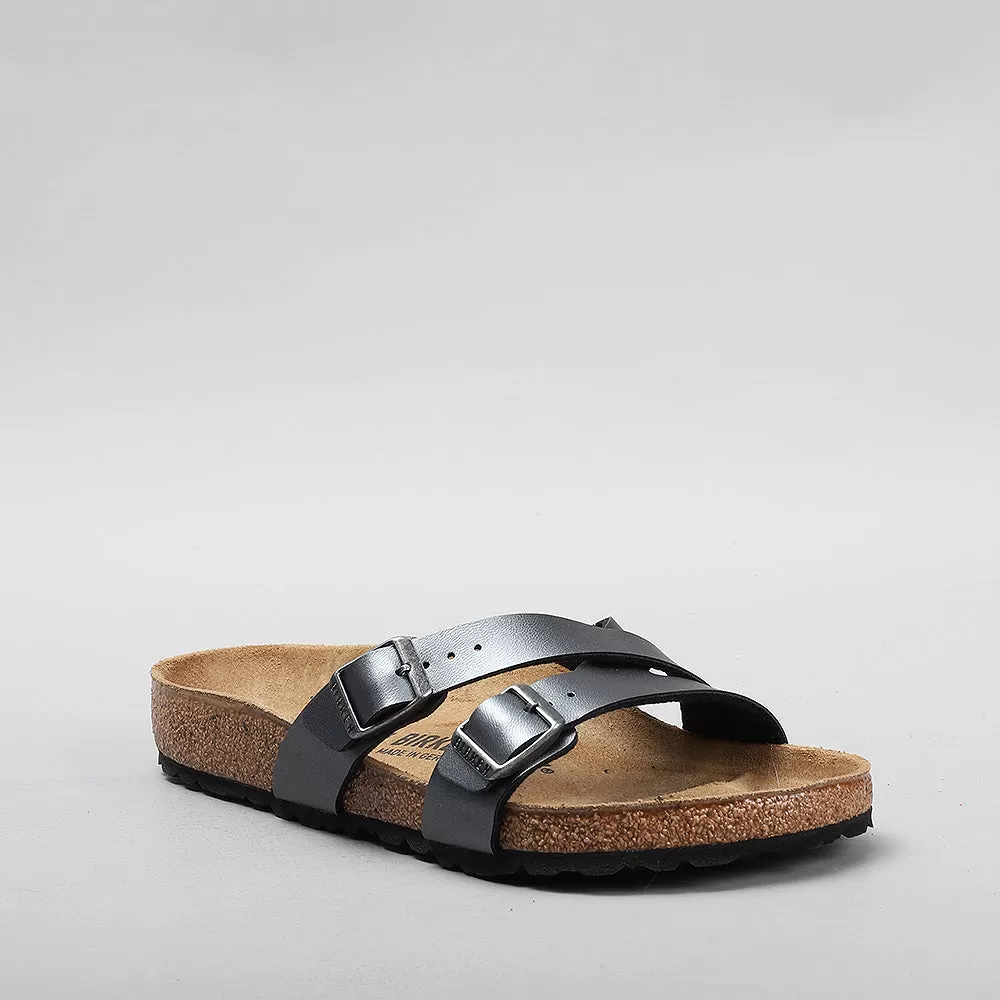 BIRKENSTOCK YAO 1023411 BF METALLIC BLACK