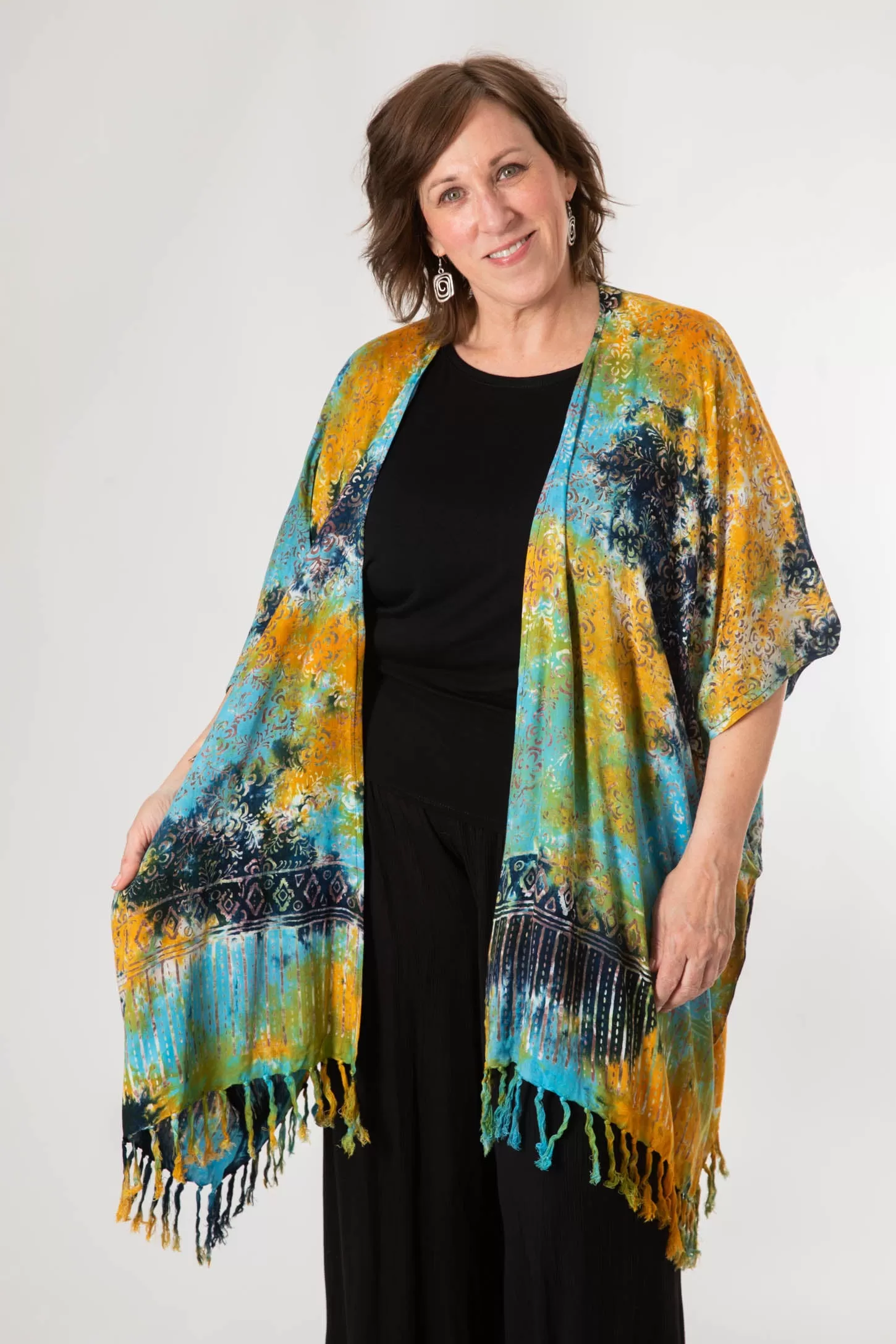 Breezy Batik Sarong Jacket