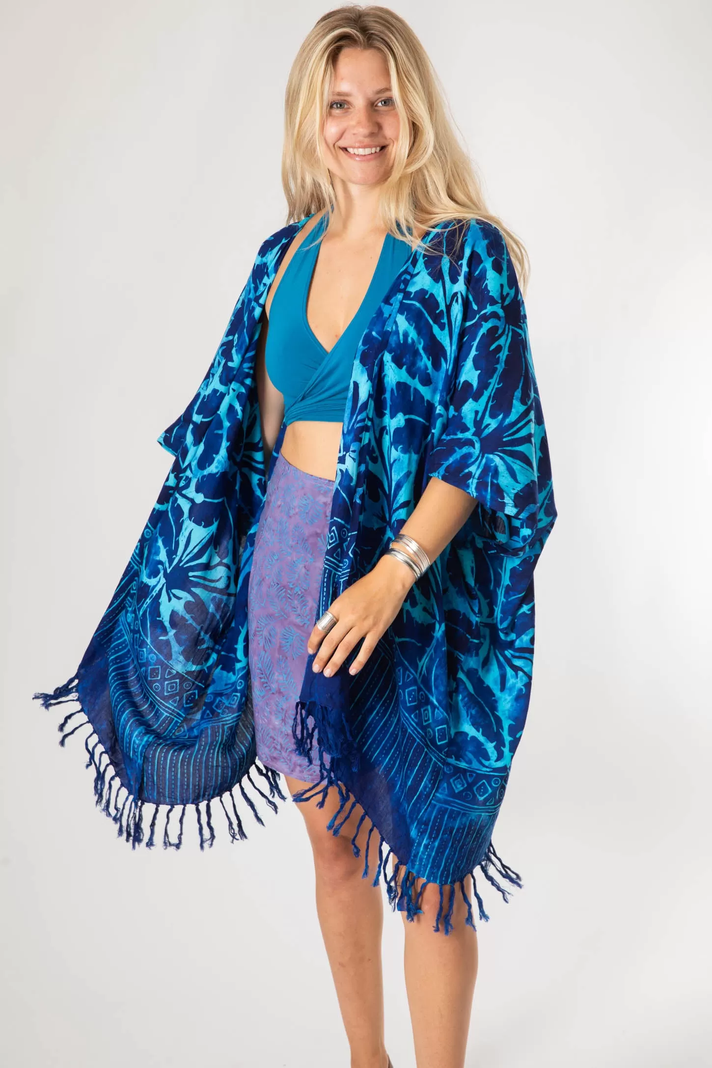 Breezy Batik Sarong Jacket