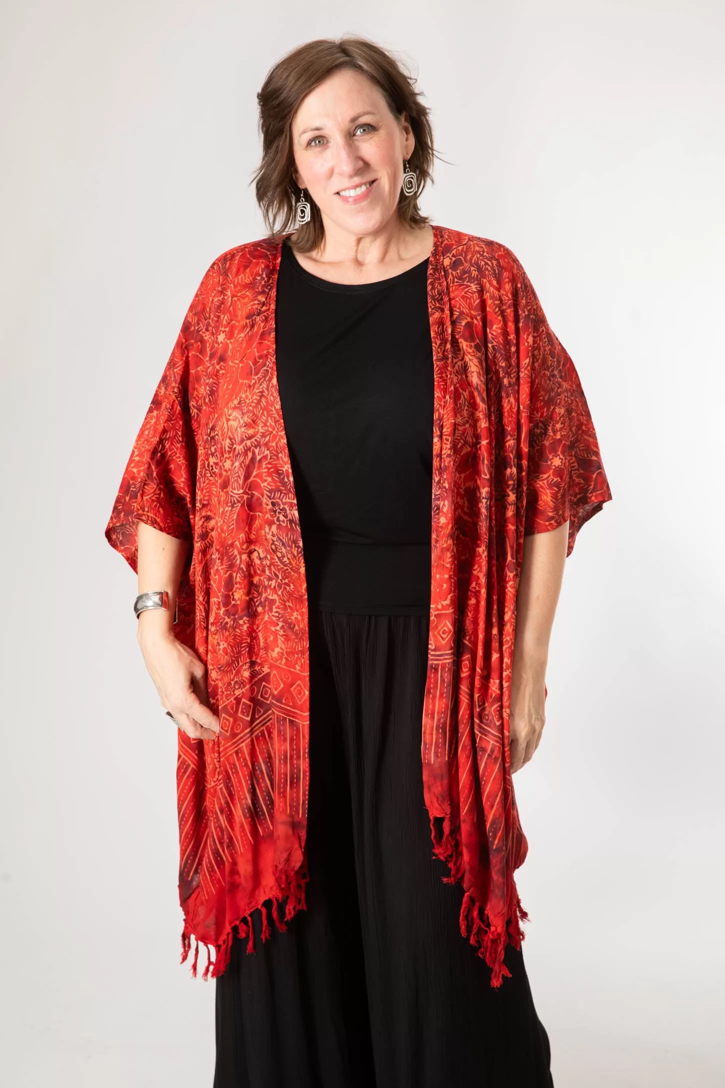 Breezy Batik Sarong Jacket