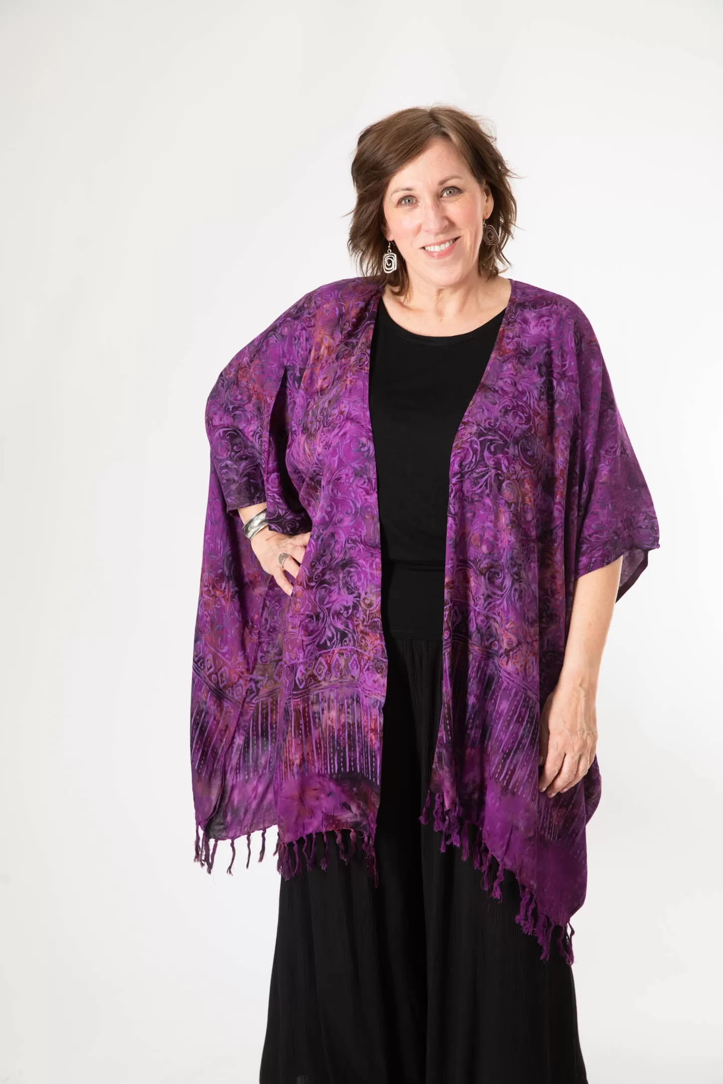 Breezy Batik Sarong Jacket