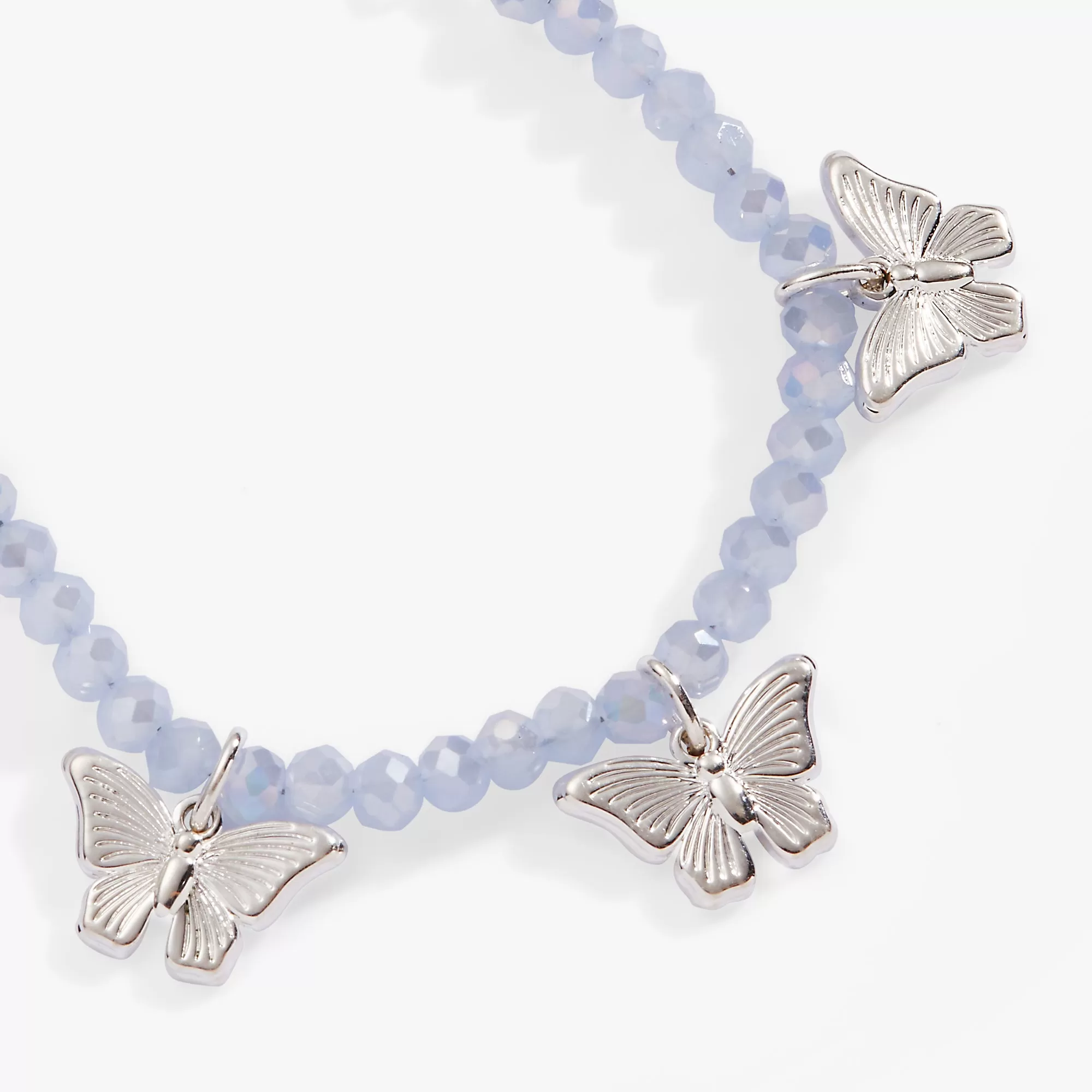 Butterfly Multi-Charm Bolo Bracelet