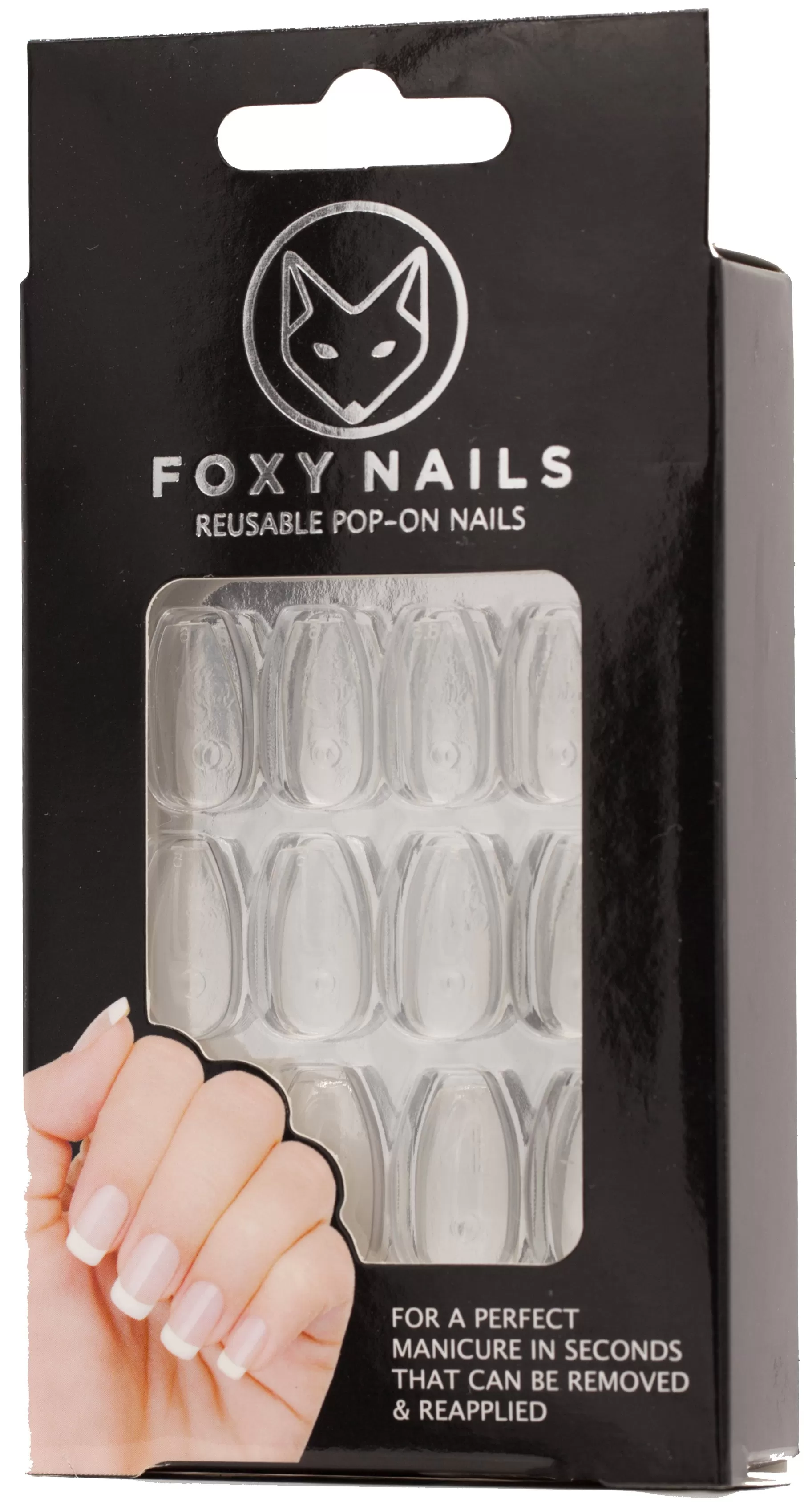 Canvas Clear - Coffin Nails