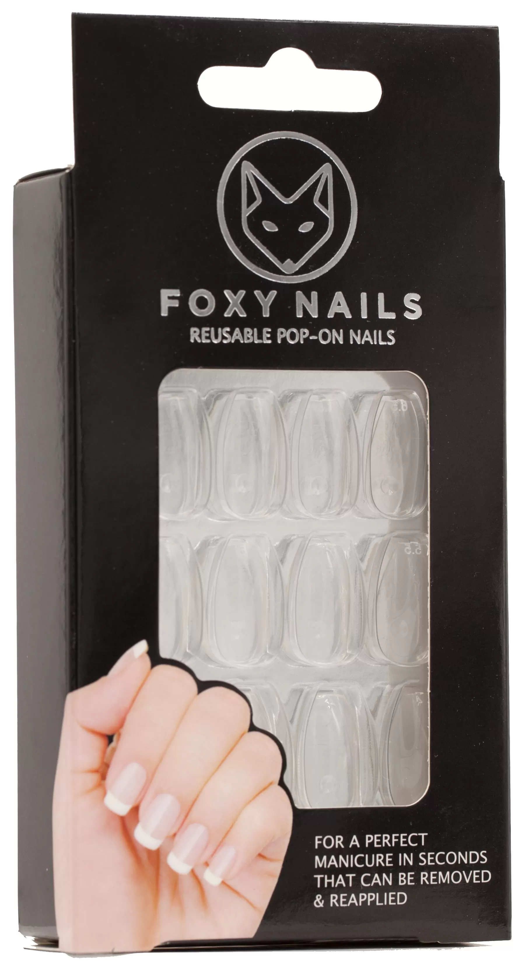 Canvas Clear - Coffin Nails