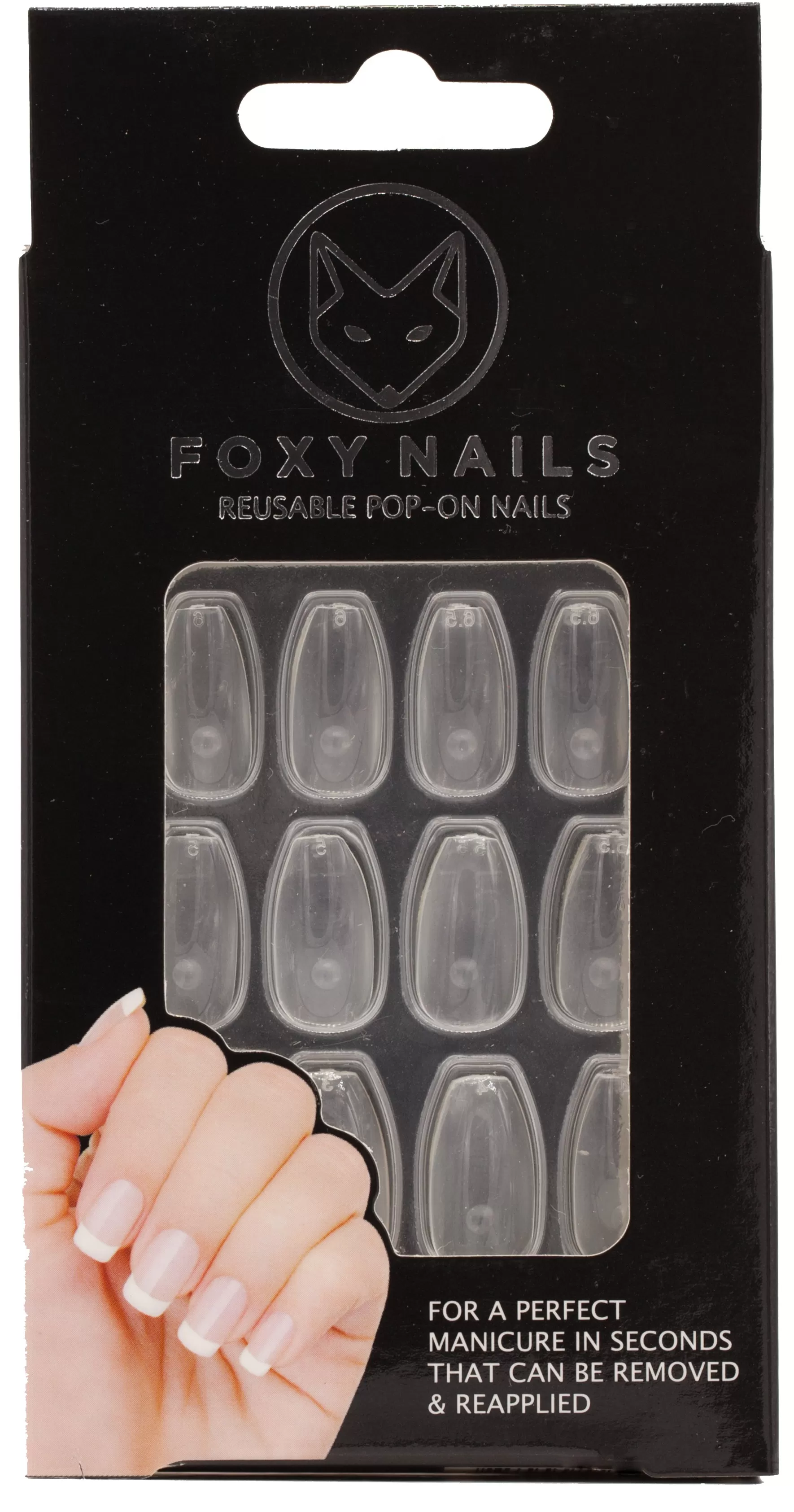 Canvas Clear - Coffin Nails