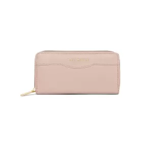 Caprese Athena Zip Around Wallet Medium Soft Pink