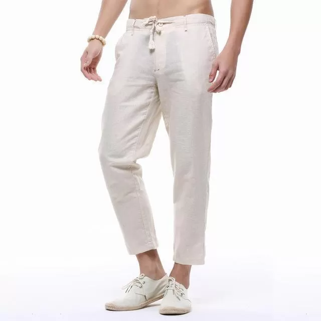 Capri Linen Pants For Men