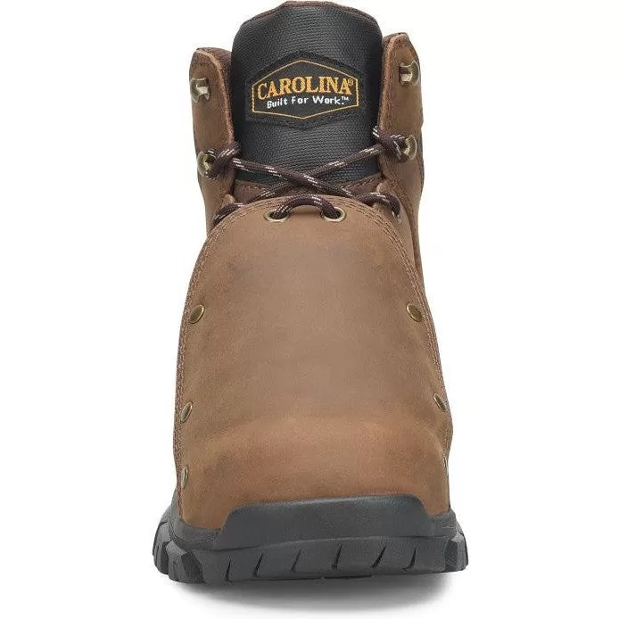 Carolina Men's Gruntz 6" ST External Metguard Work Boot -Brown- CA3595