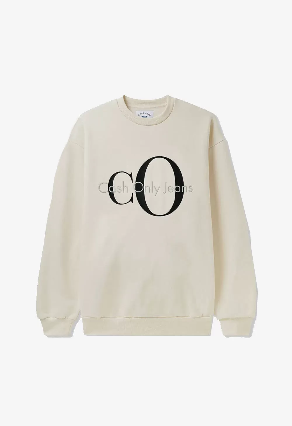 CASH ONLY JEANS CREWNECK SWEATSHIRT