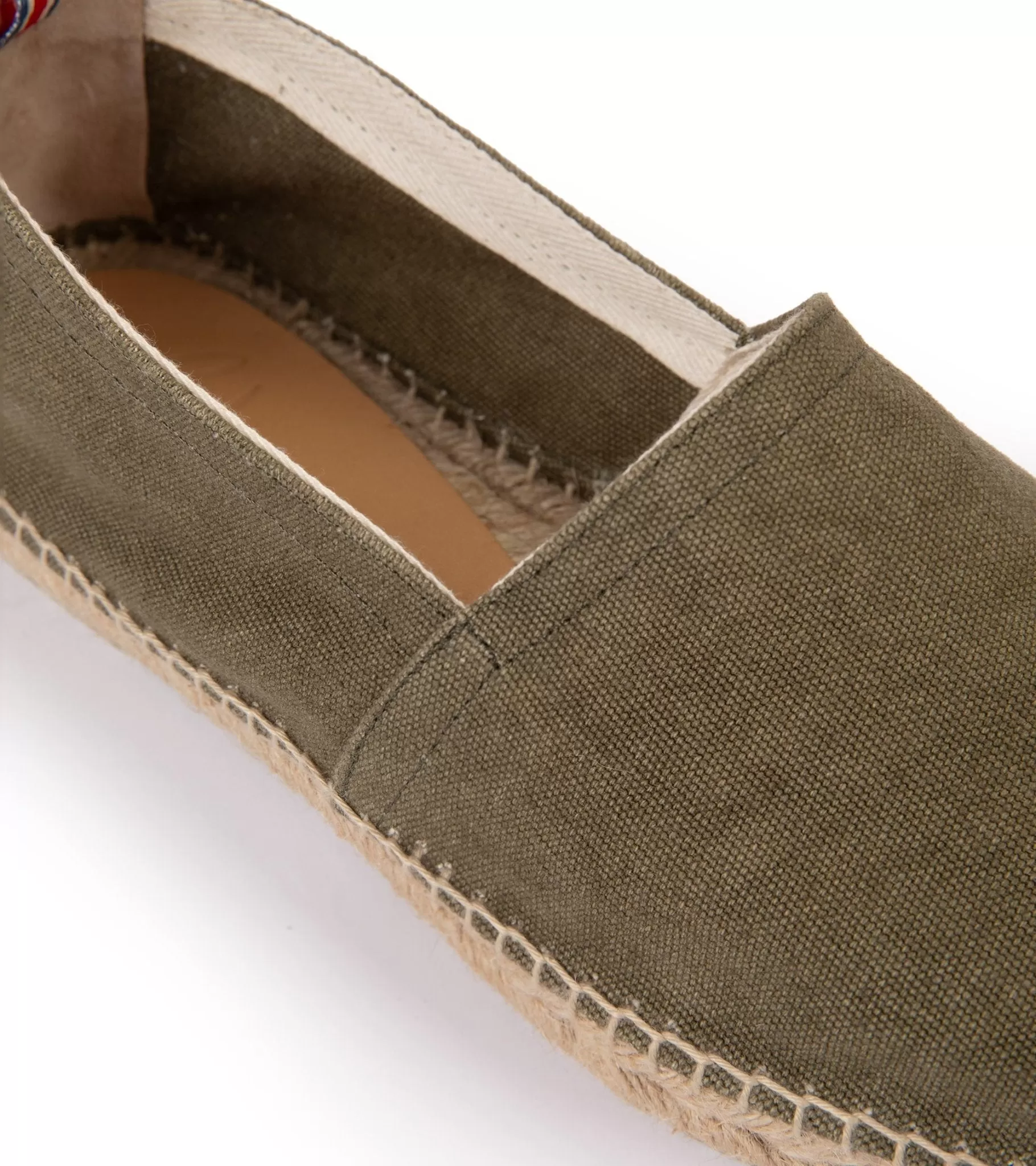 Castañer Pablo Canvas Espadrille: Olive