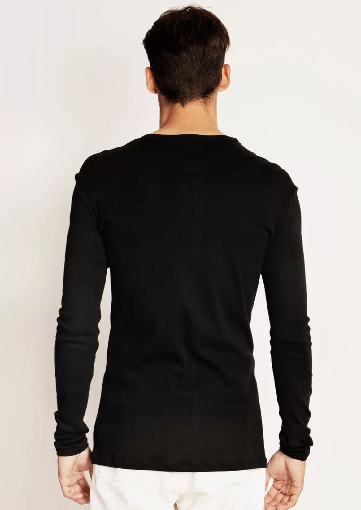 Classic T Long Sleeve in Modal Cashmere