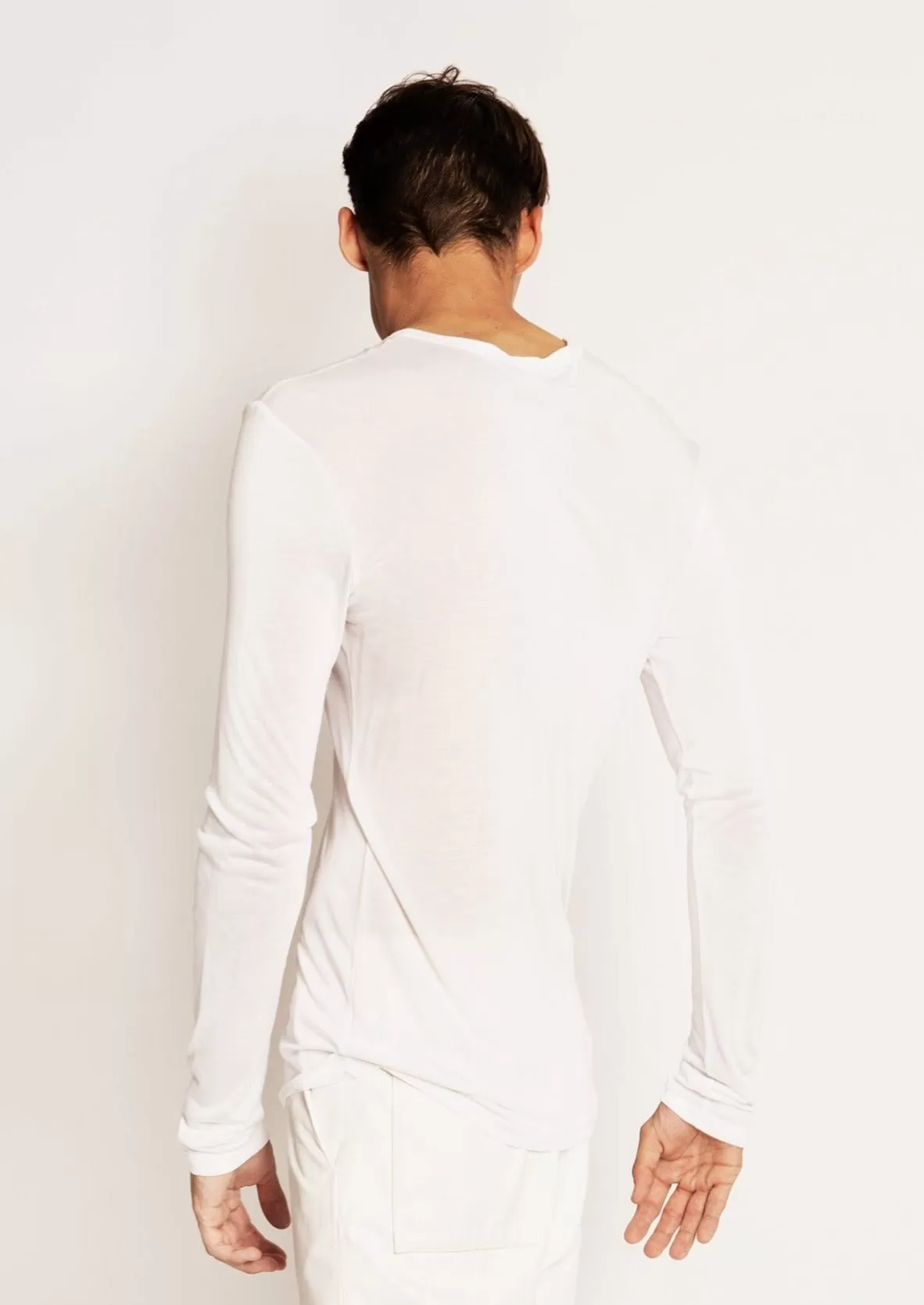 Classic T Long Sleeve in Modal Cashmere