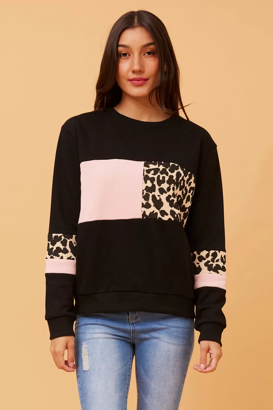 COURTNEY ANIMAL PRINT JUMPER