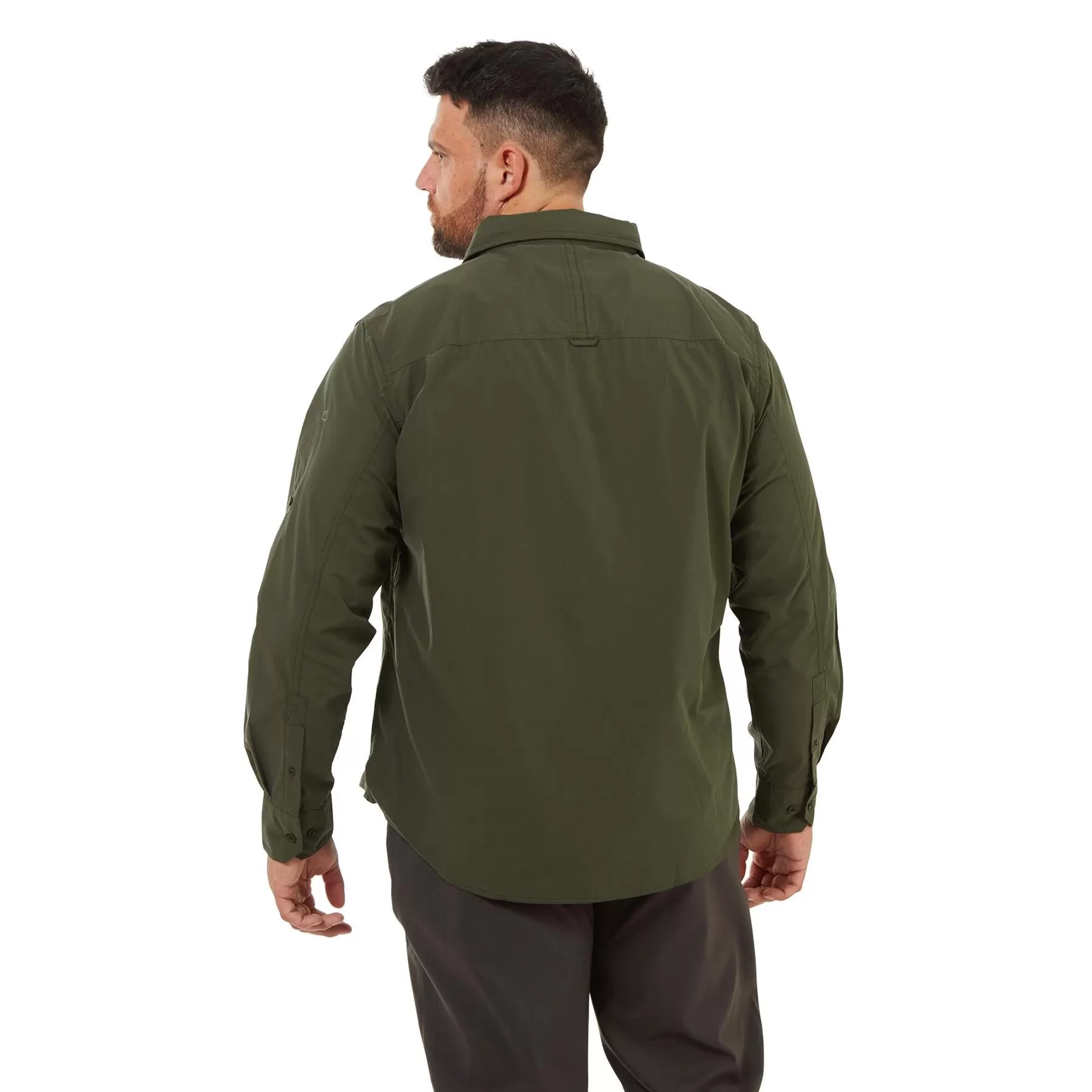 Craghoppers Mens New Kiwi Long Sleeved Shirt Walking Nosi Defence Travel