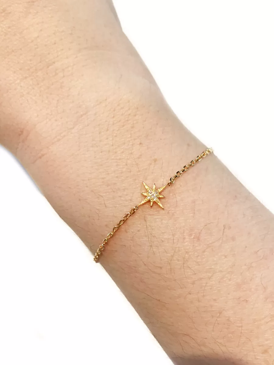 CZ Twinkle Star Bracelet