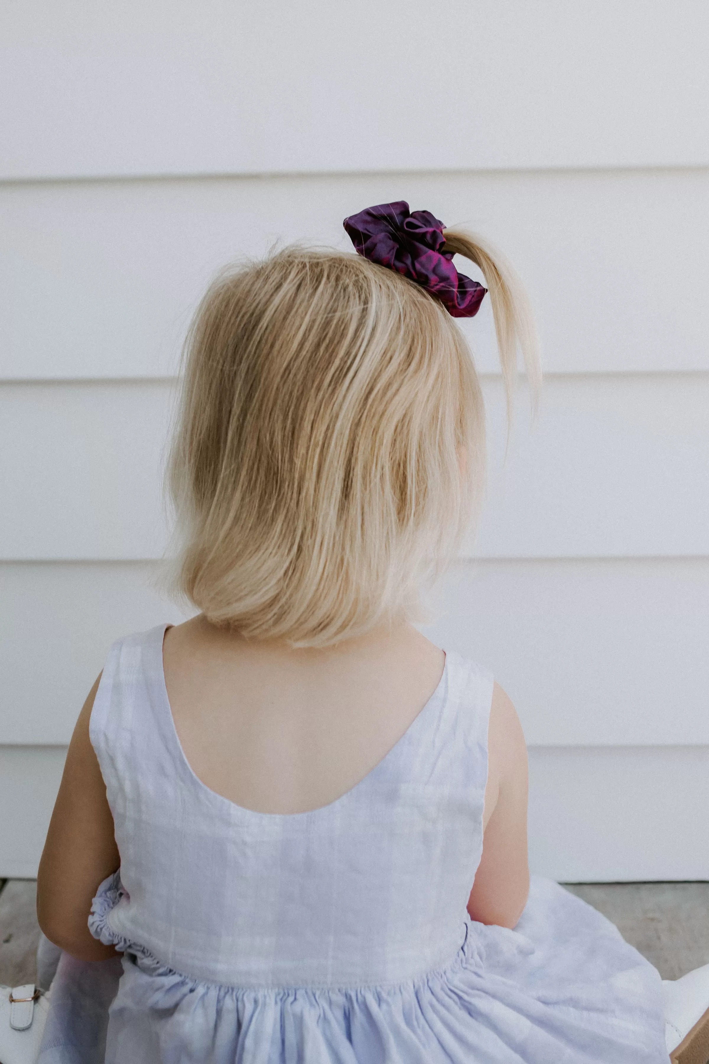 Dark Orchid Scrunchie