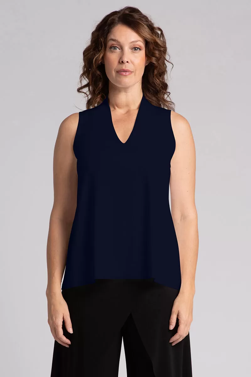 Deep V Trapeze Tank | Navy