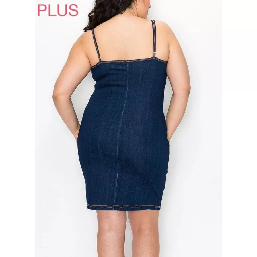 Dreams Women's Denim Mini Dress