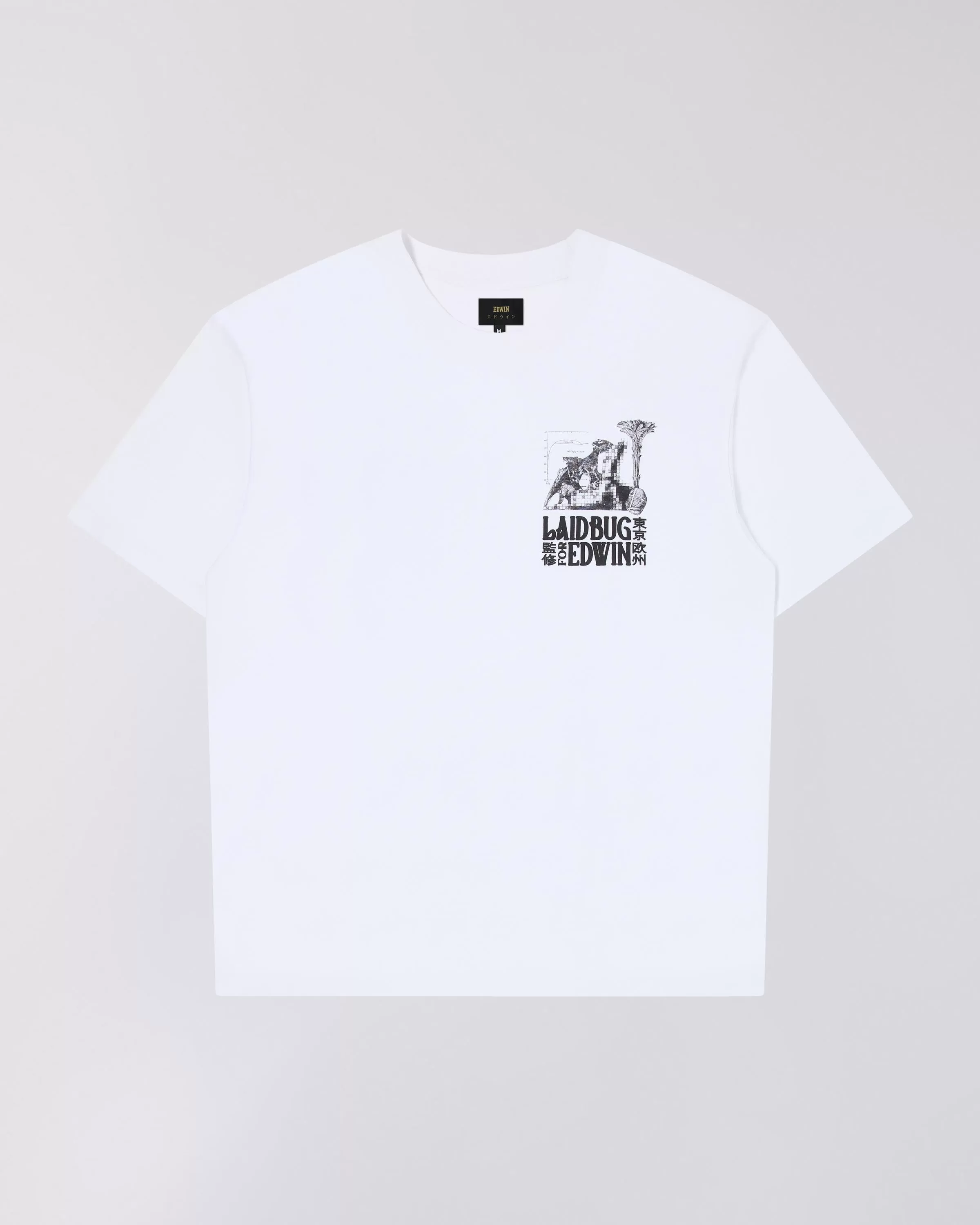 EDWIN Yusuke Isao T-Shirt White