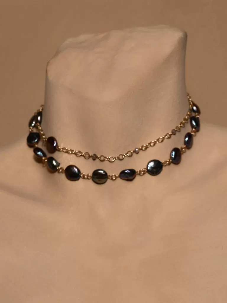 Evolution Pearl Belly Chain - Necklace - Choker - Anklet