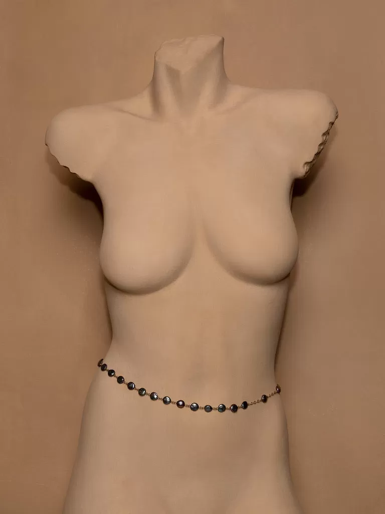 Evolution Pearl Belly Chain - Necklace - Choker - Anklet