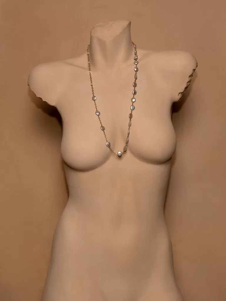 Evolution Pearl Belly Chain - Necklace - Choker - Anklet