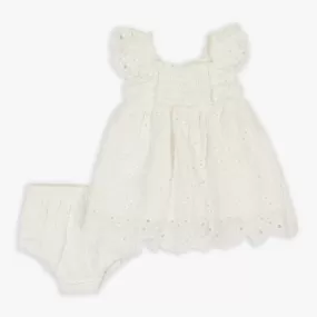 Eyelet Dress & Panty Set