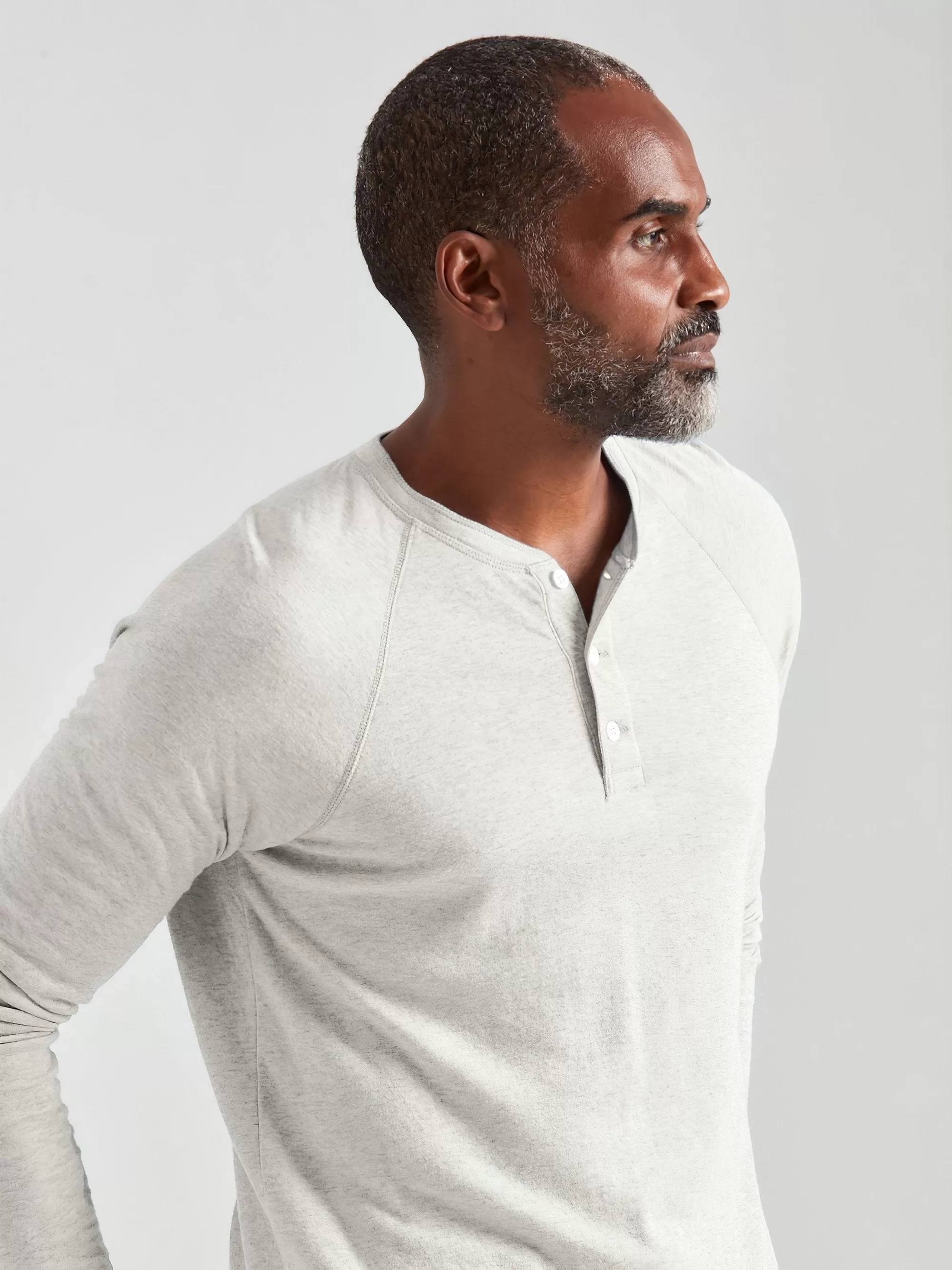 FAHERTY Cloud Long Sleeve Henley