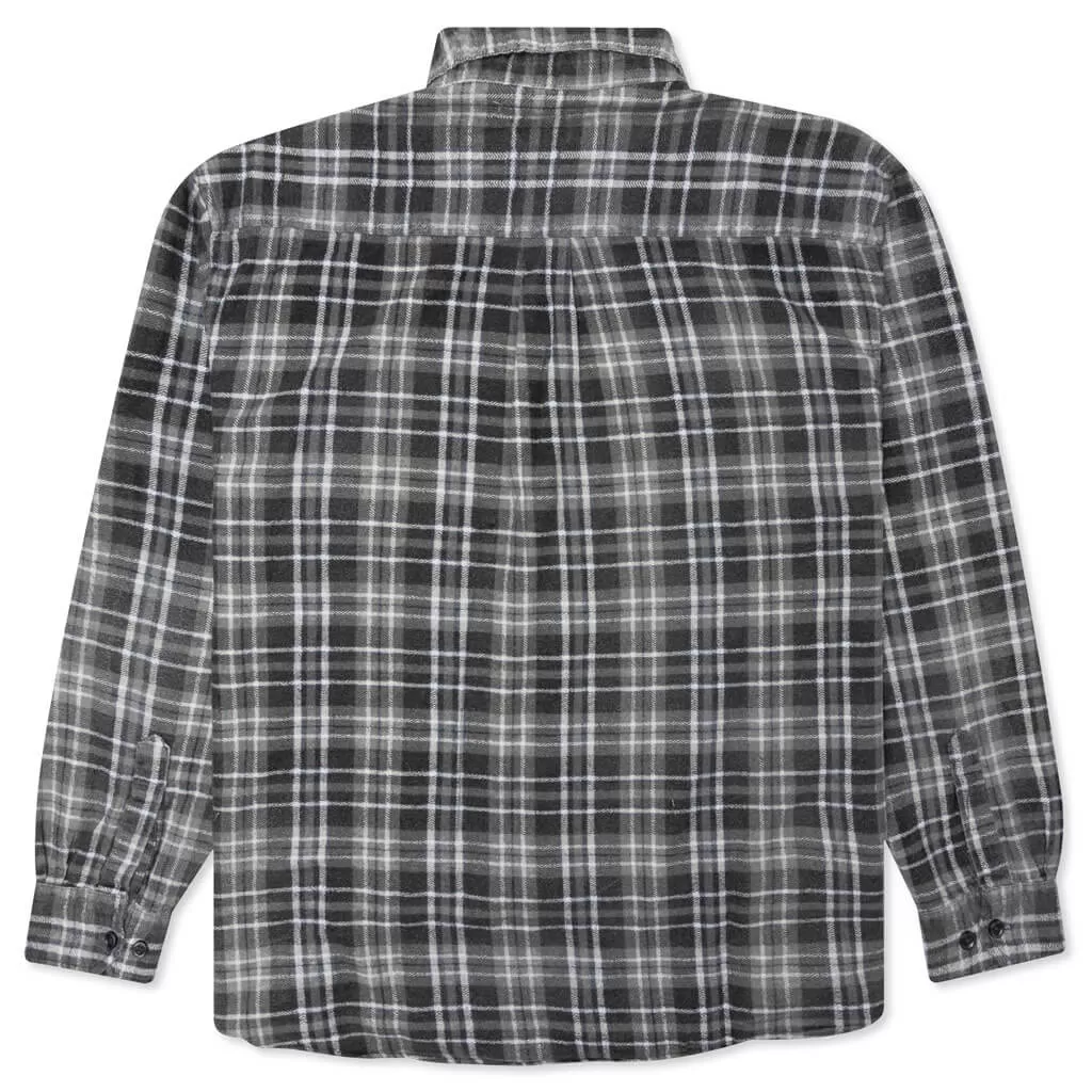 Flannel Shirt Ribbon Reflection Shirt - Assorted