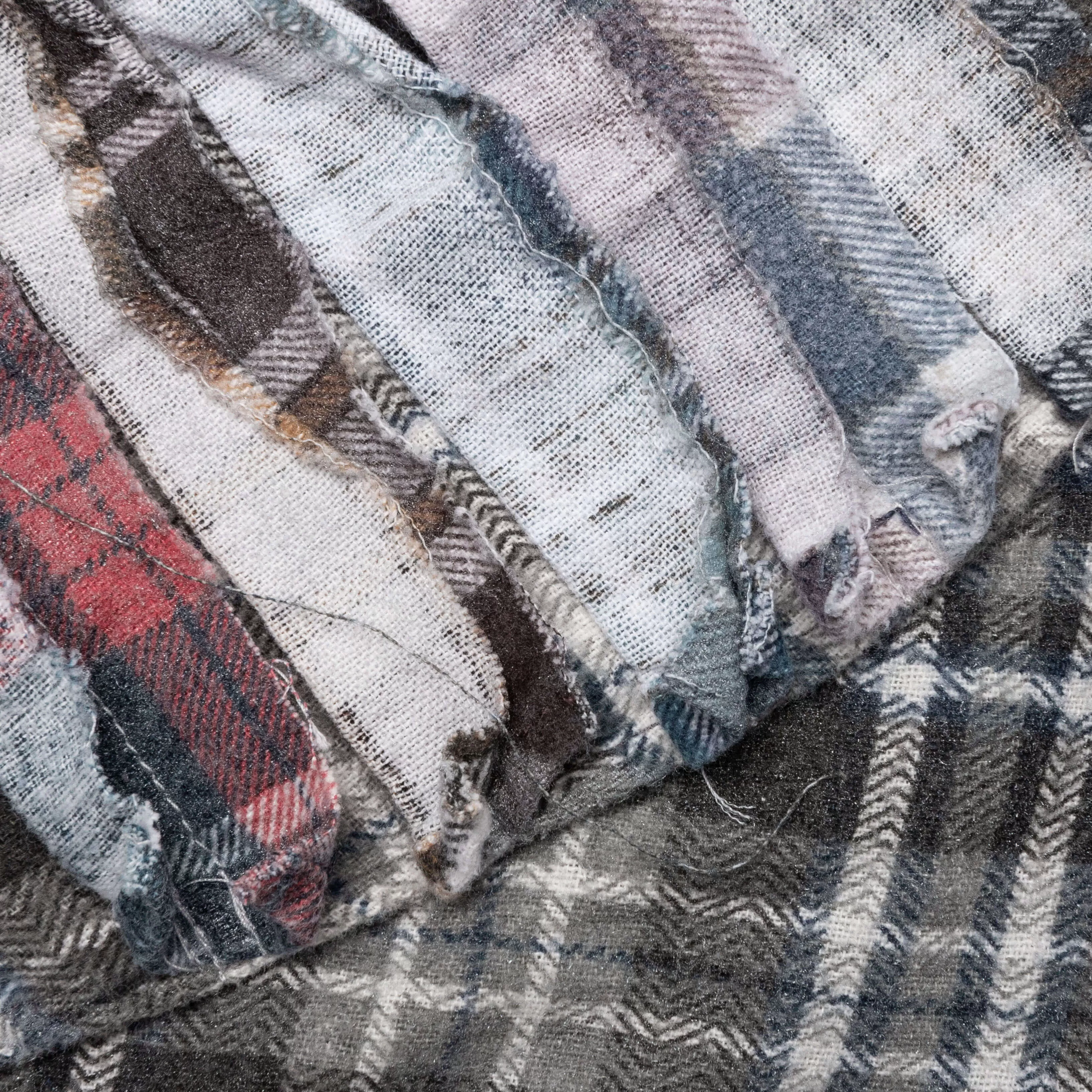 Flannel Shirt Ribbon Reflection Shirt - Assorted