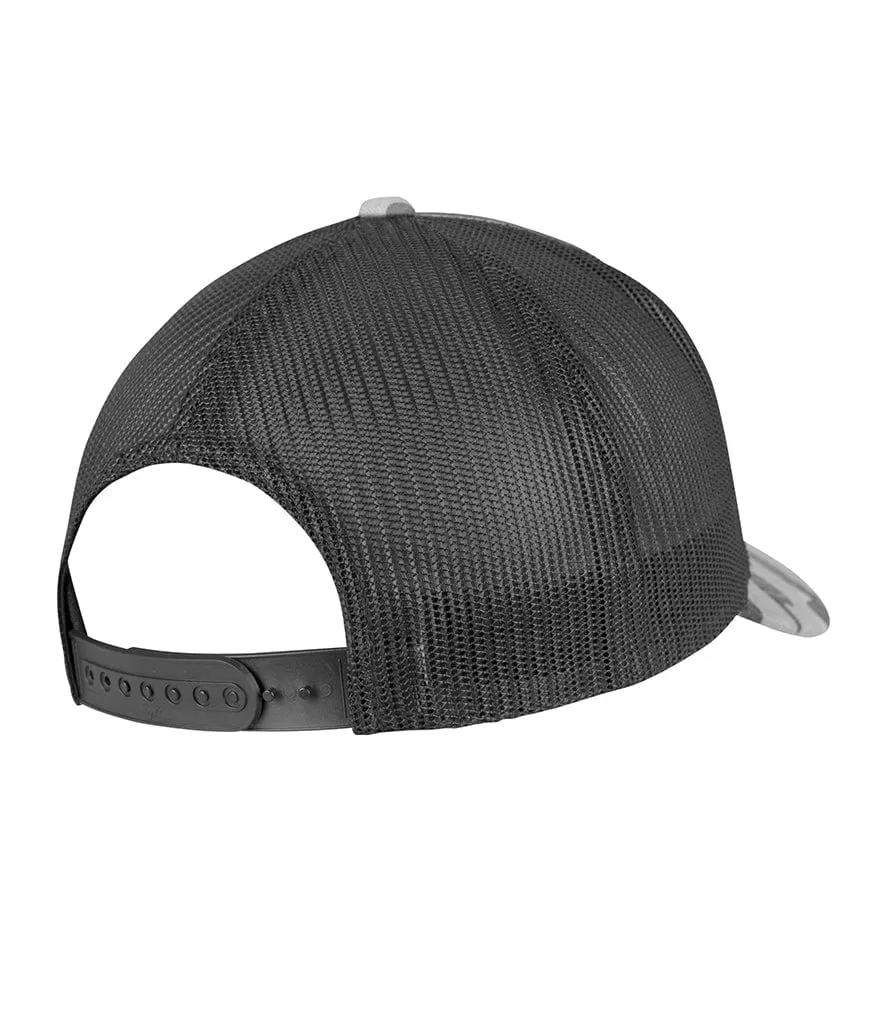 Flexfit Classic Snapback Dark Camo / Black Mesh