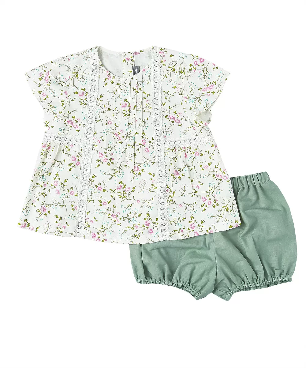 Floral Top   Bloomers