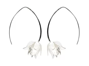 Floral Wishbone Earrings