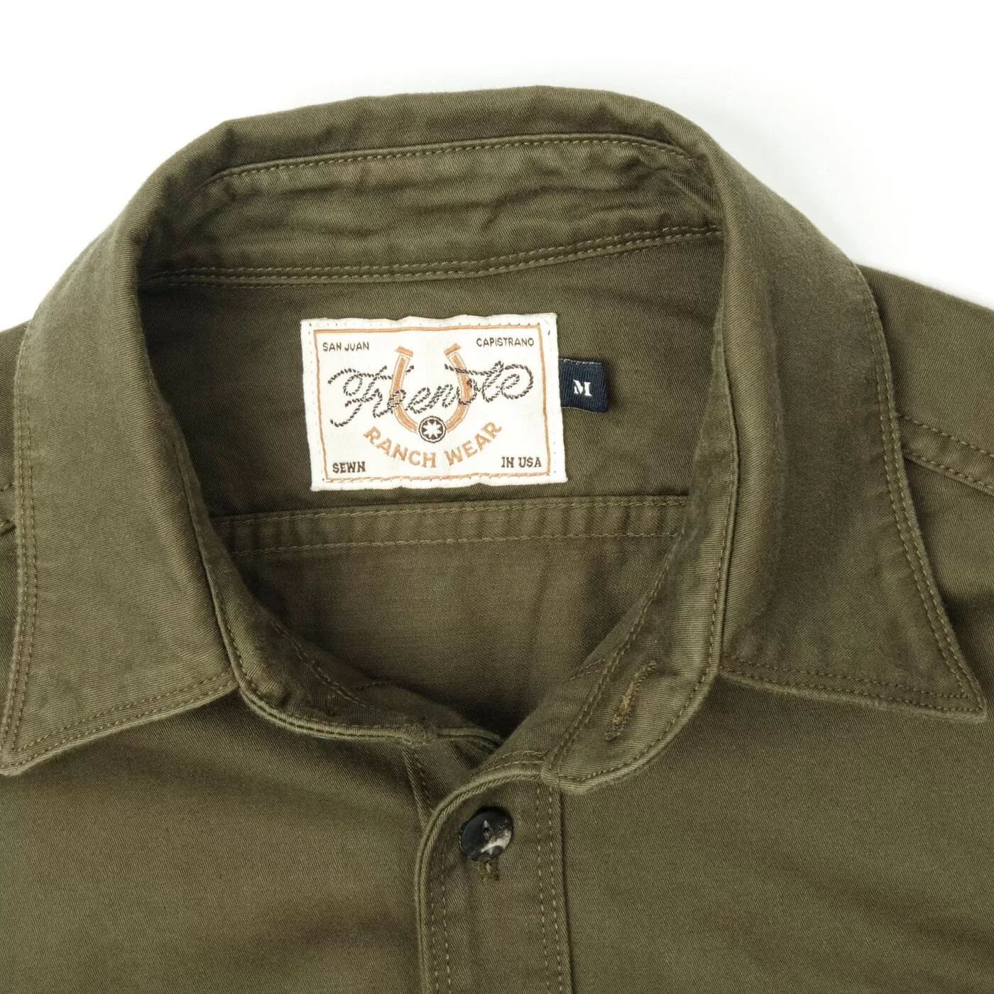 Freenote Cloth - Rancho Army Green