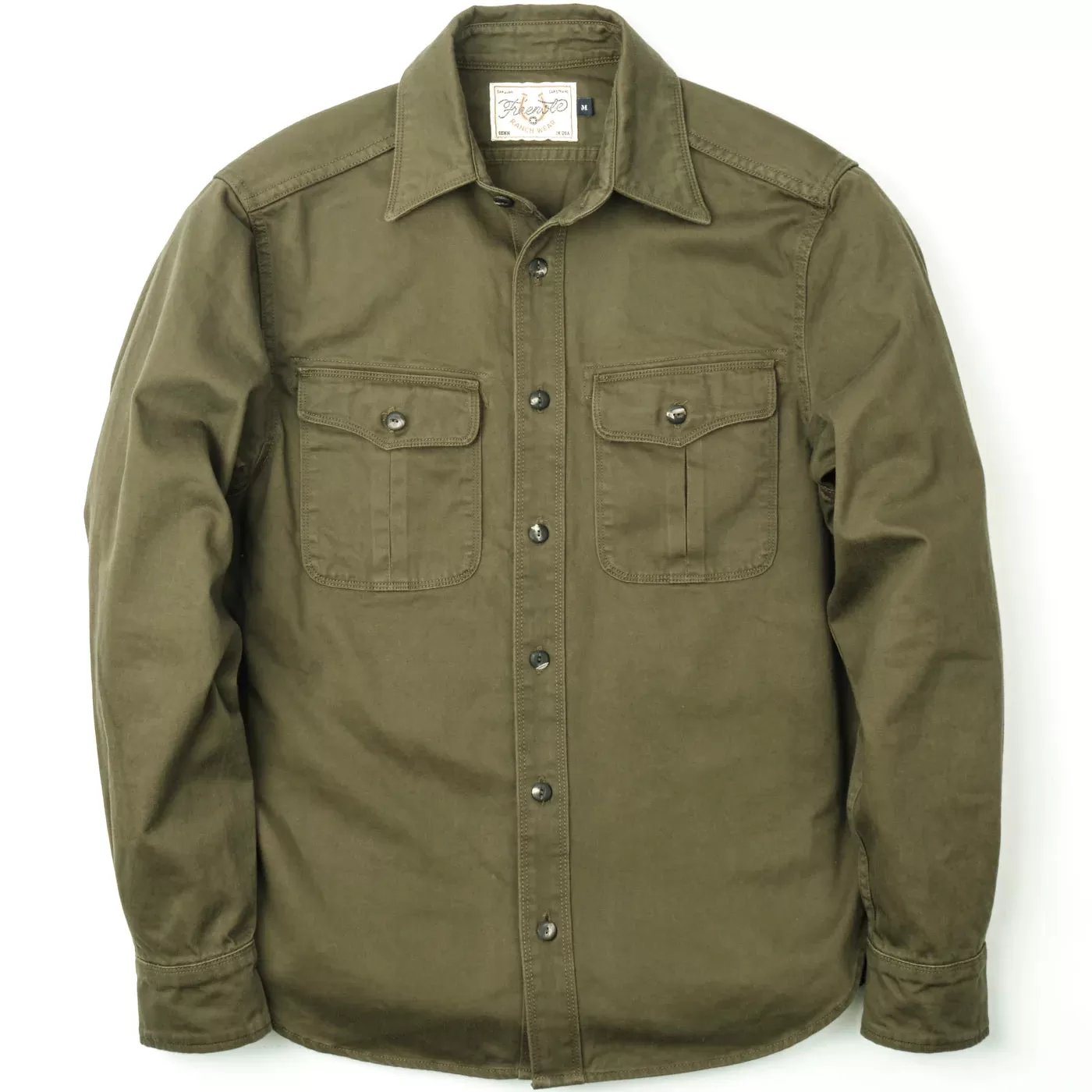 Freenote Cloth - Rancho Army Green