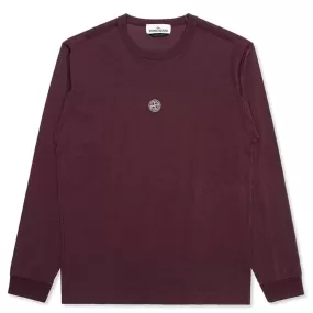 Graphic Five L/S T-Shirt - Dark Burgundy