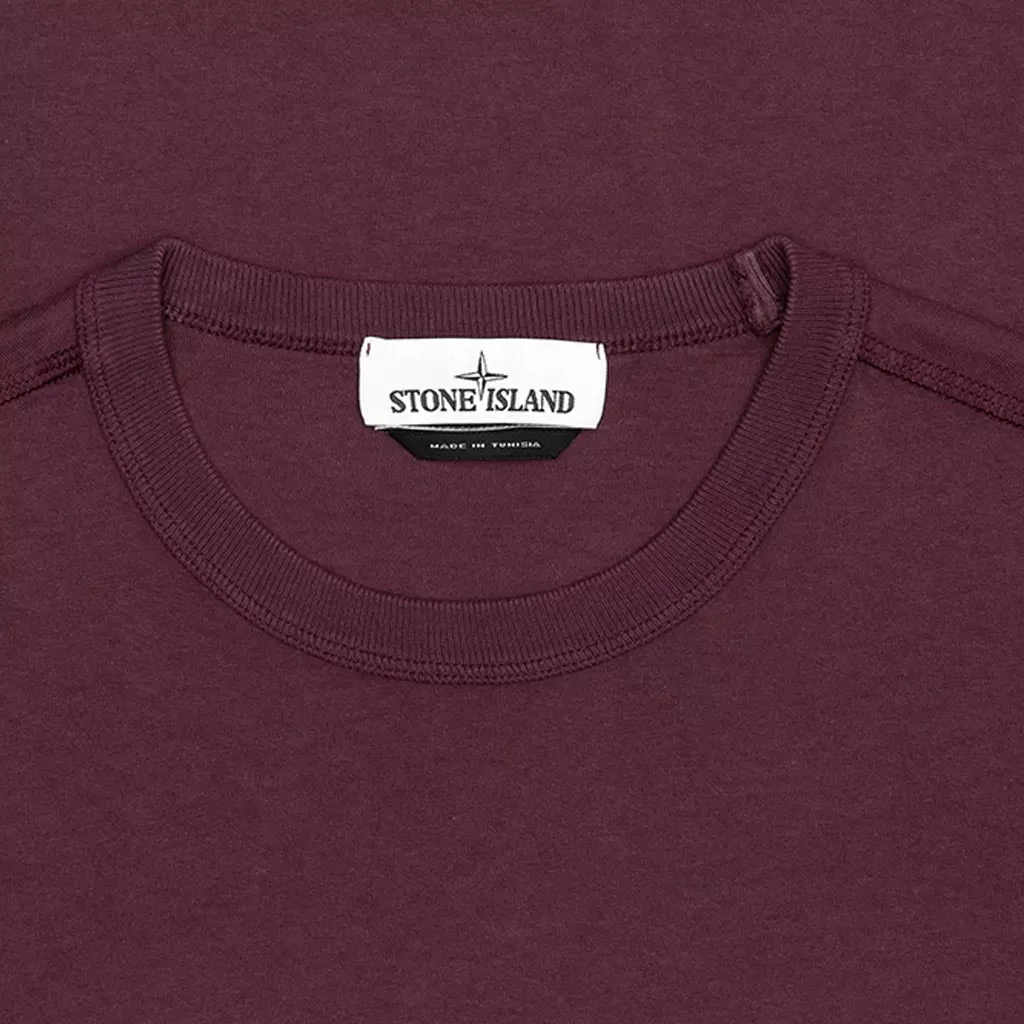 Graphic Five L/S T-Shirt - Dark Burgundy