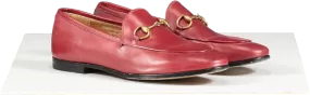 Gucci Red Horsebit Loafer UK 2 EU 35 👠