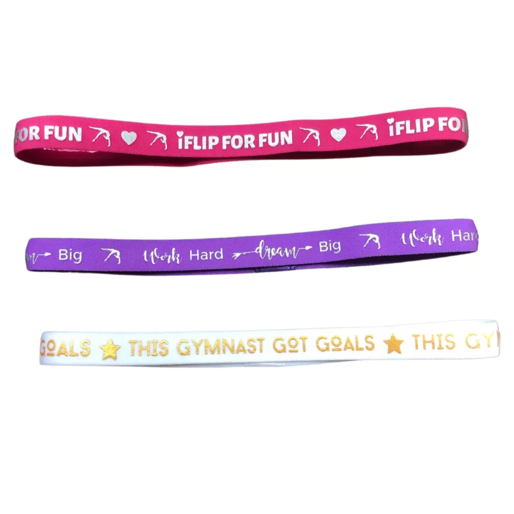 Gymnastics Headbands - No Slip