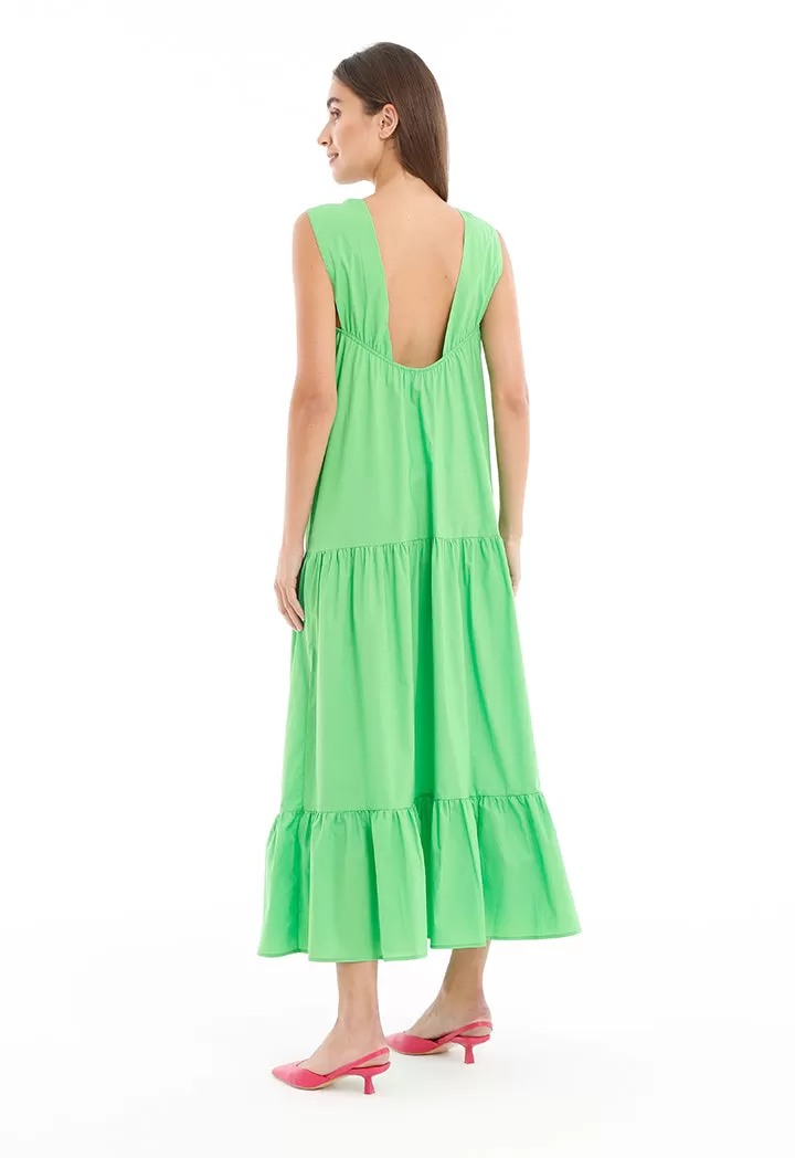 Halter Backless Maxi Dress