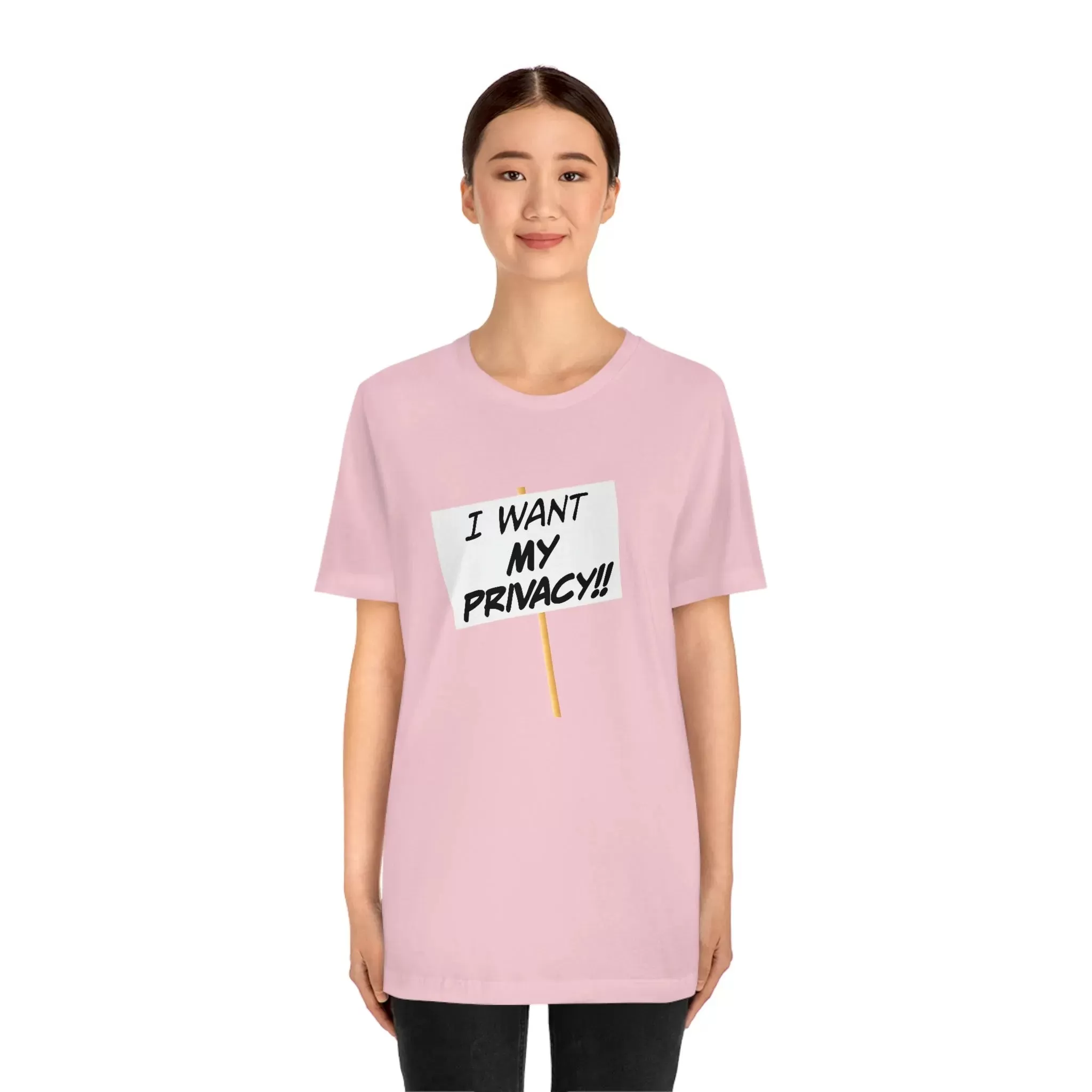 I Want My Privacy!! Unisex Jersey Short Sleeve Tee